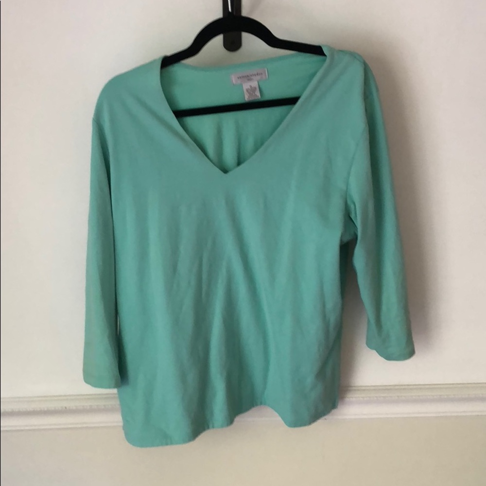 3/4 sleeve tee shirt
